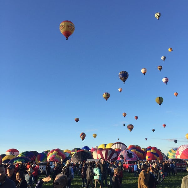 10/1/2016 tarihinde Emilie E.ziyaretçi tarafından International Balloon Fiesta'de çekilen fotoğraf
