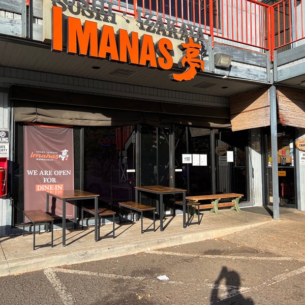 Imanas Tei Japanese Restaurant in Honolulu