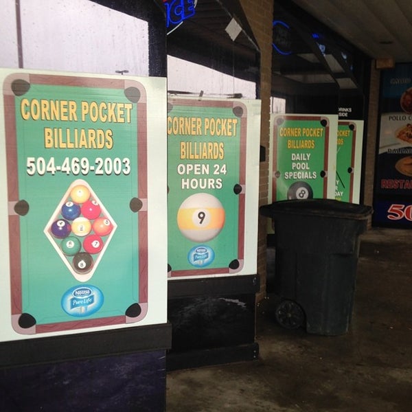 Corner Pocket Billiards Bar in Kenner