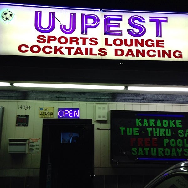 Ujpest Sports Lounge Dive Bar in Van Nuys