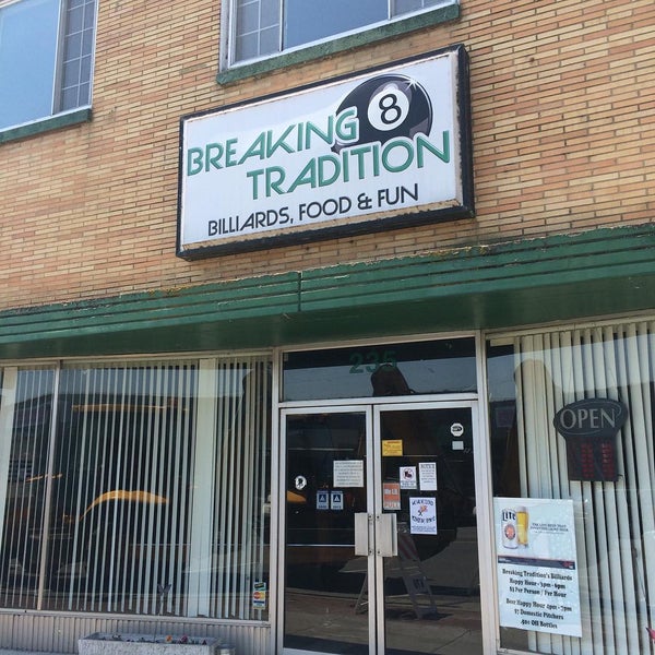 Breaking Tradition Pool Hall Kingsport, TN