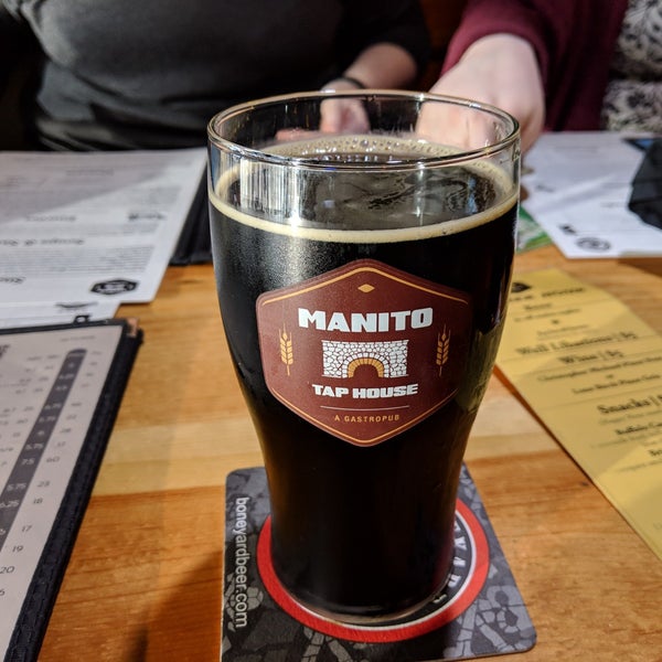 Photo taken at Manito Tap House by Brendan S. on 10/21/2018