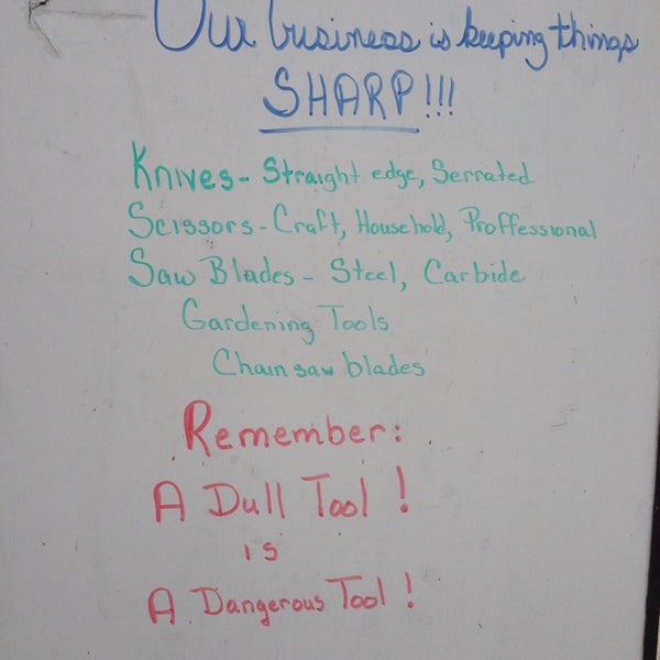 Photos At Greg S Sharpening Cutlery Service 4691 Date Ave