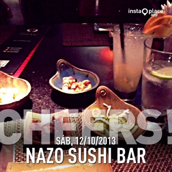 Снимок сделан в Nazo Sushi Bar пользователем Sergio P. 10/13/2013