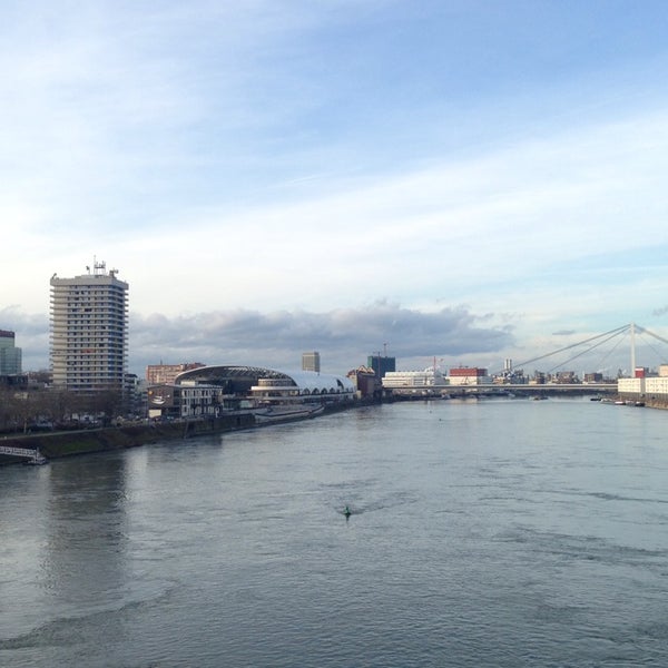 Photo taken at Ludwigshafen am Rhein by İsmail C. on 1/23/2014