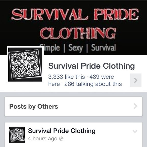 Photo taken at Survival Pride Clothing by Faustine M. on 12/23/2013