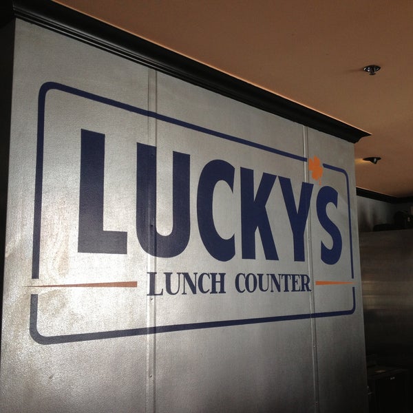 Photo taken at Lucky&#39;s Lunch Counter by Colleen P. on 4/18/2013
