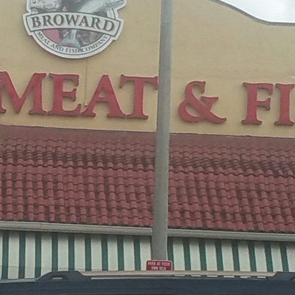 Photo taken at Broward Meat And Fish Company by Akili N. on 6/22/2017