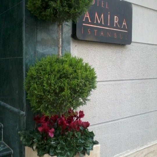 Das Foto wurde bei Hotel Amira Istanbul von Kamer T. am 12/1/2012 aufgenommen