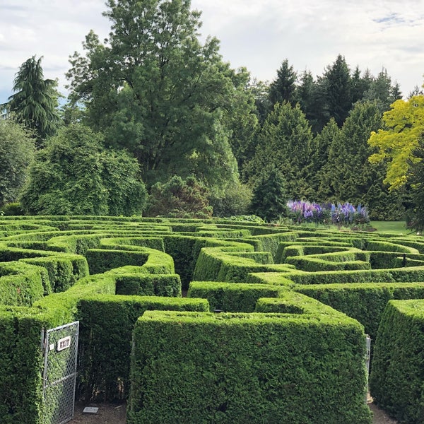 The Maze at Van Dusen Gardens Shaughnessy Vancouver, BC