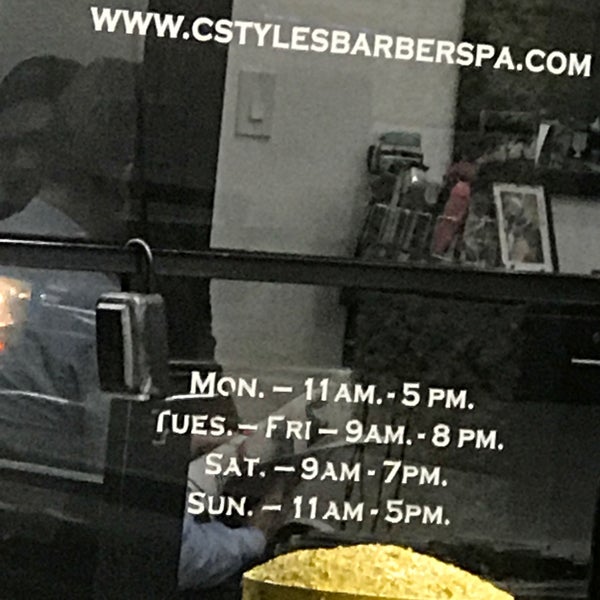 Photo taken at Christopher Styles Barber Spa/ Barbershop by Martin S. on 1/5/2018
