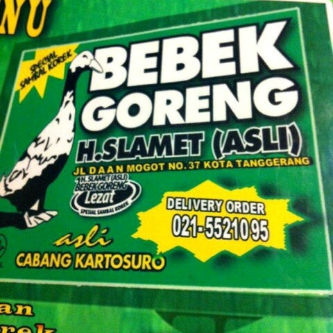 Photos At Bebek Goreng H Slamet Jl Daan Mogot No 37