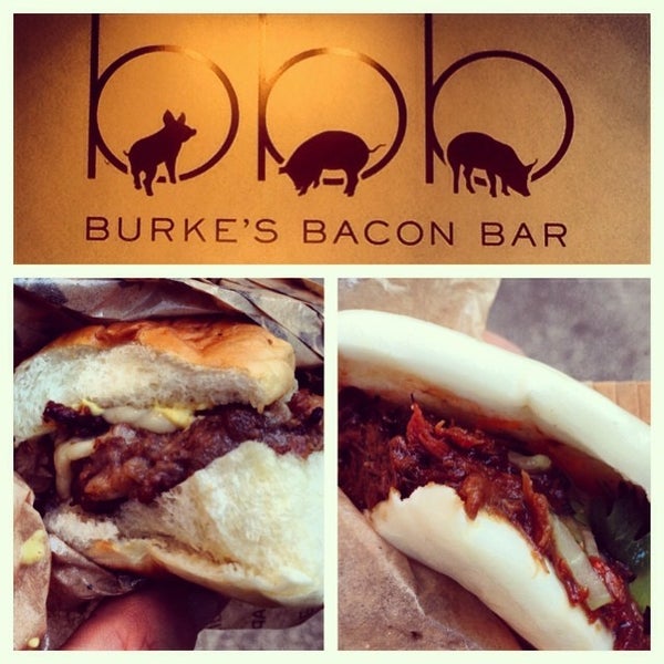 รูปภาพถ่ายที่ Burke&#39;s Bacon Bar โดย Leer G. เมื่อ 11/9/2013