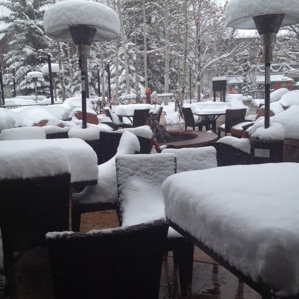 Photo taken at The Lodge at Vail by Cristina F. on 2/4/2014