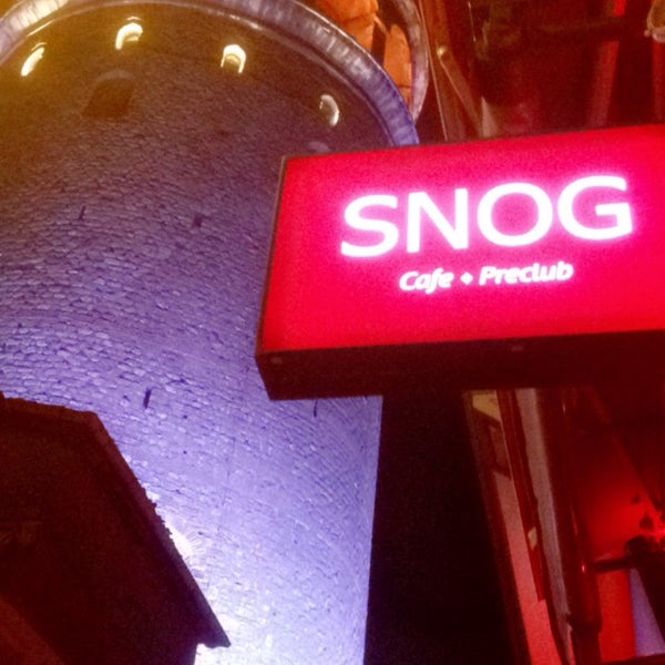 Photo taken at SNOG Cafe&amp;Preclub by İlker H. on 6/19/2016