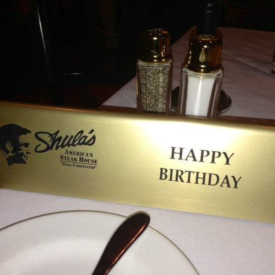 11/8/2012 tarihinde Jeff B.ziyaretçi tarafından Shula&#39;s Steak House'de çekilen fotoğraf
