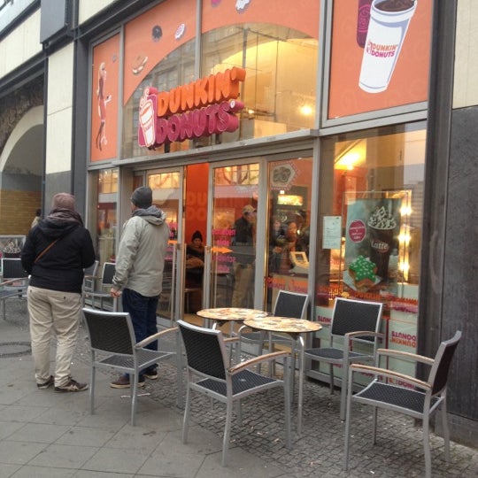 Dunkin Donut Shop In Alexanderplatz