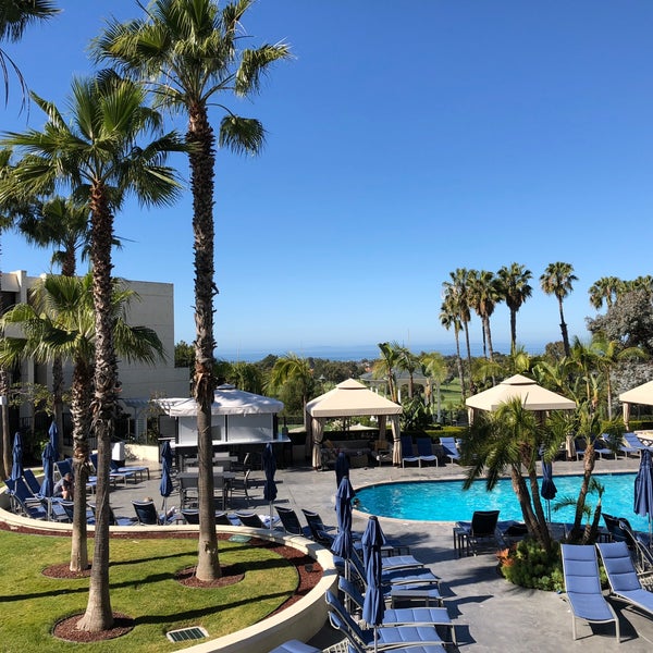 Photo taken at VEA Newport Beach, a Marriott Resort &amp; Spa by Regis K. on 3/28/2018