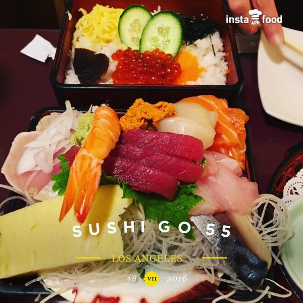 Das Foto wurde bei Sushi Go 55 von Peeta J. am 7/19/2016 aufgenommen