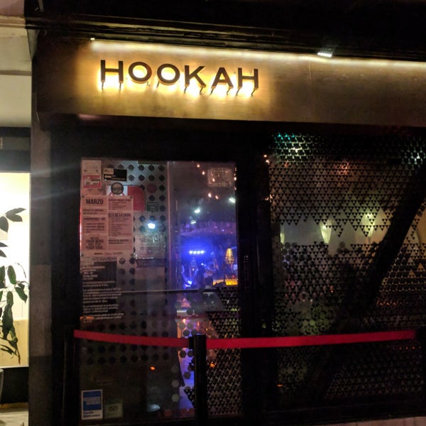 Photo taken at Hookah Lounge by Andrés B. on 3/23/2018