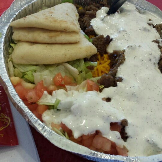 Photo taken at The Halal Guys by Dre on 5/23/2016