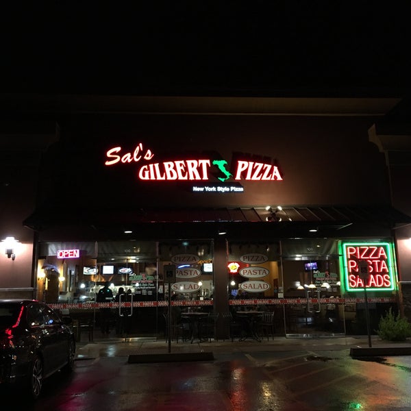 Photo taken at Sal&#39;s Gilbert Pizza by Sham K. on 1/8/2016