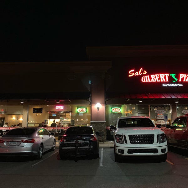 Photo taken at Sal&#39;s Gilbert Pizza by Sham K. on 2/18/2019
