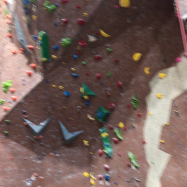Photo taken at Adventure Rock Climbing Gym Inc by Celeste on 9/28/2020