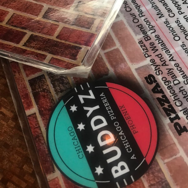 Photo taken at Buddyz Pizza by Celeste on 9/7/2019