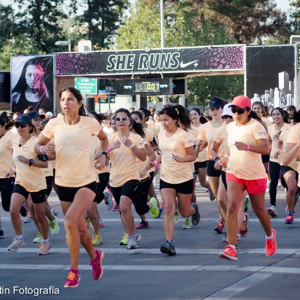 I run she runs. I run she runs