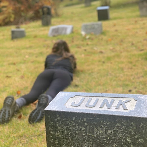 Photo taken at Sleepy Hollow Cemetery by Jenny L. on 10/18/2020