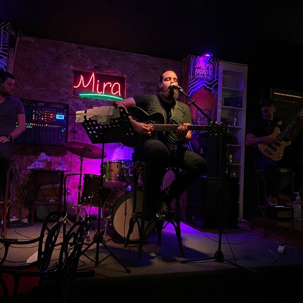 Photo taken at Mira Cafe &amp; Bar by Tuğçe on 10/14/2020