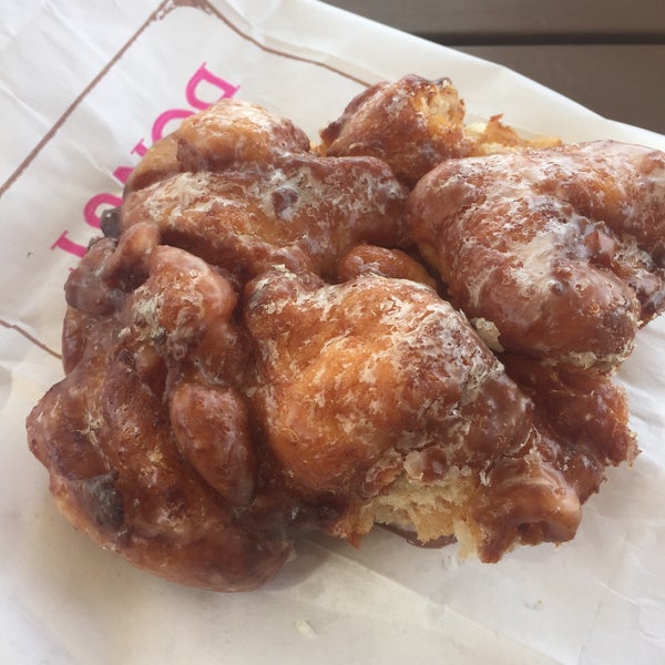 Apple fritters are amazing!! So are their glazed!