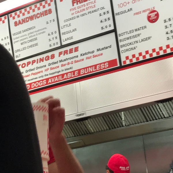 Photo taken at Five Guys by Paul G on 9/17/2016