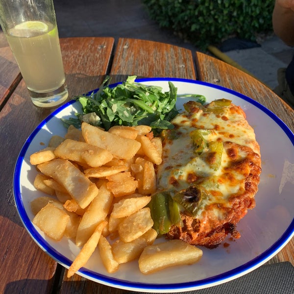 had the $15 chicken parma on boxing day. food was not amazing but lots of seats around and a nice place for groups.