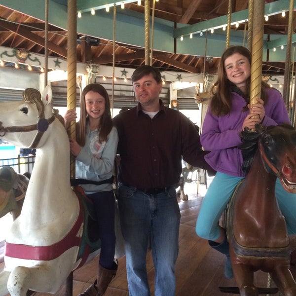 Photo taken at Forest Park Carousel by Rick G. on 4/27/2014