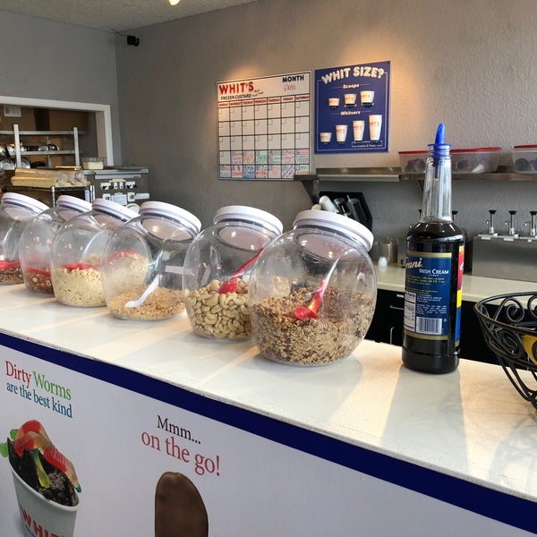 Whit's Frozen Custard Ice Cream Parlor in Jacksonville Beach