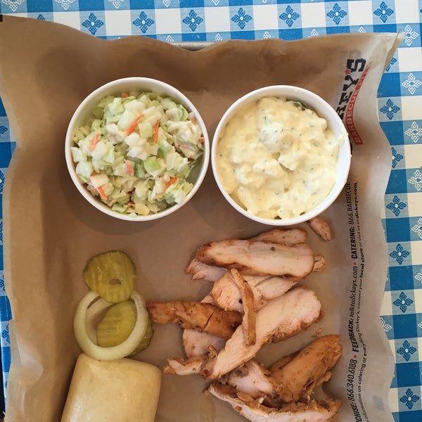 Photo taken at Dickey&#39;s Barbecue Pit by Melissa D. on 6/14/2015