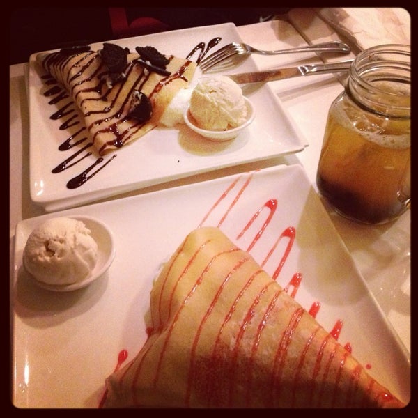 Photo taken at Just Sweet Dessert House by Amanda on 5/11/2014