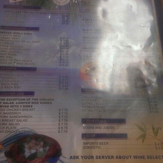 Anntony's Caribbean Cafe Elizabeth Charlotte, NC