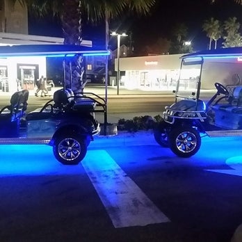 Photo taken at Clearwater Beach Scooter and Bike Rentals by Mike M. on 4/21/2016
