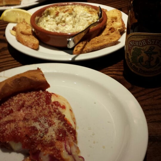 Photo taken at Patxi&#39;s Pizza by Brian C. on 9/22/2013