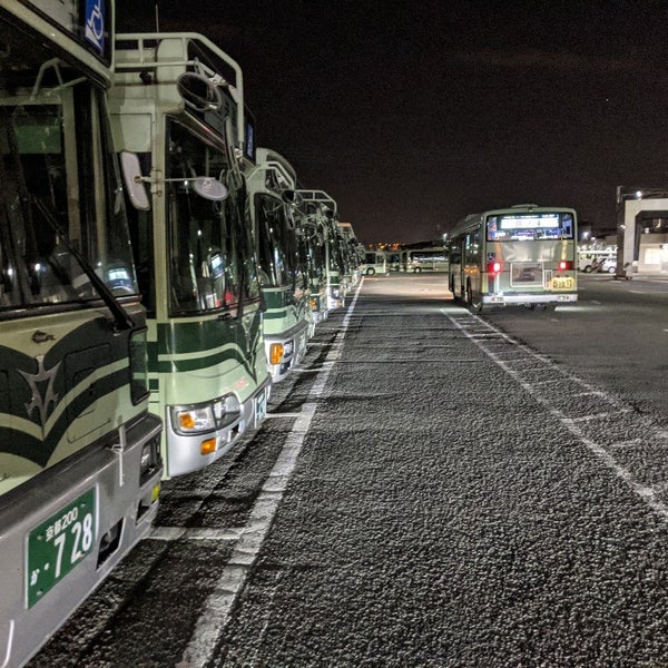 横大路車庫前 バス停 京都市 京都府