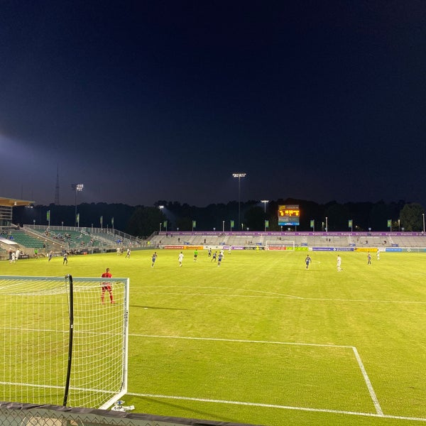 Photo taken at WakeMed Soccer Park by Geoffrey L. on 10/3/2020