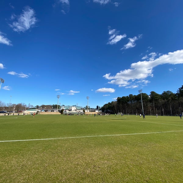 Photo taken at WakeMed Soccer Park by Geoffrey L. on 2/29/2020