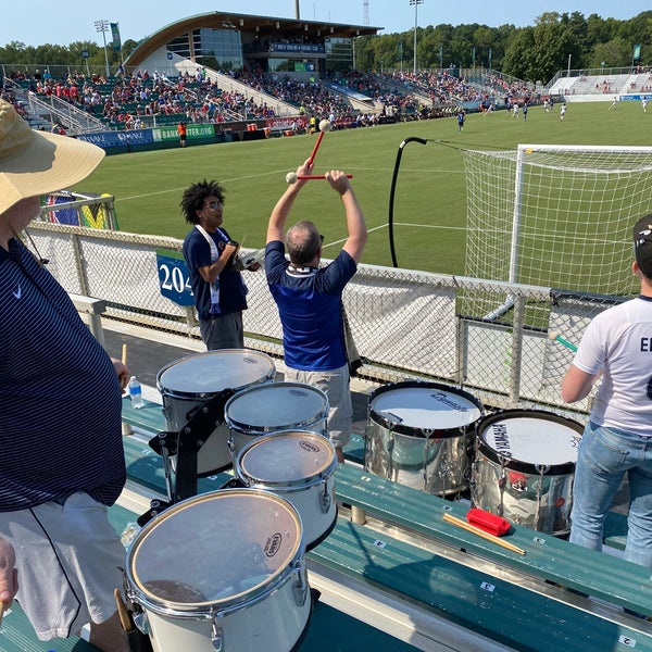Photo taken at WakeMed Soccer Park by Geoffrey L. on 9/12/2021