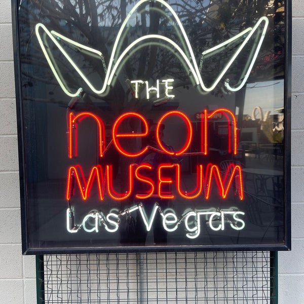 Photo taken at The Neon Museum by wikkedlilgrrl on 3/19/2023