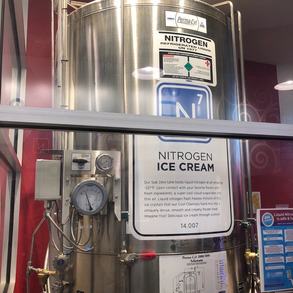 Sub Zero Nitrogen Ice Cream Ice Cream Shop in Virginia Beach