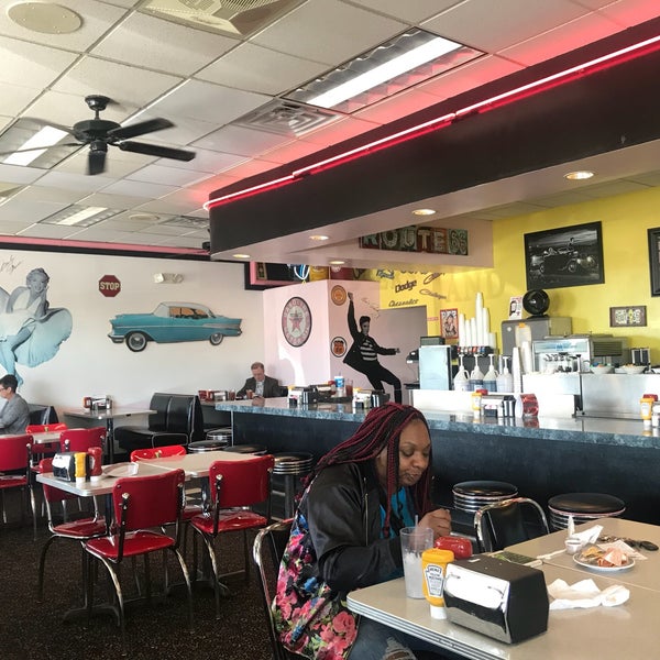 Photo taken at The 50&#39;s Diner by Blair K. on 10/4/2018