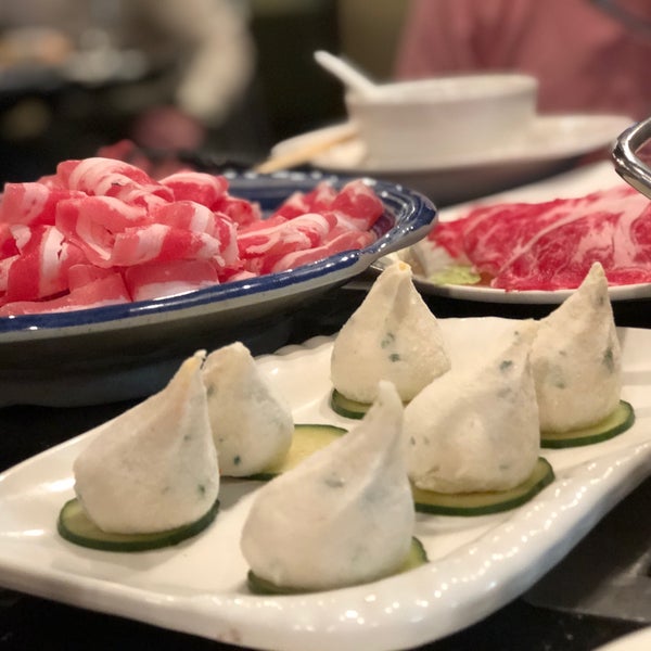Photo taken at Happy Lamb Hot Pot, Falls Church 快乐小羊 by Mary T. on 1/5/2019